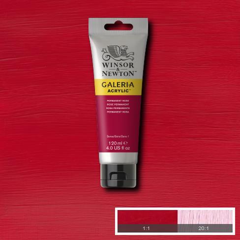 Produktbild Winsor & Newton Galeria Acrylic 120Ml Perm Rose 502 (Perm Rose, 120 ml)