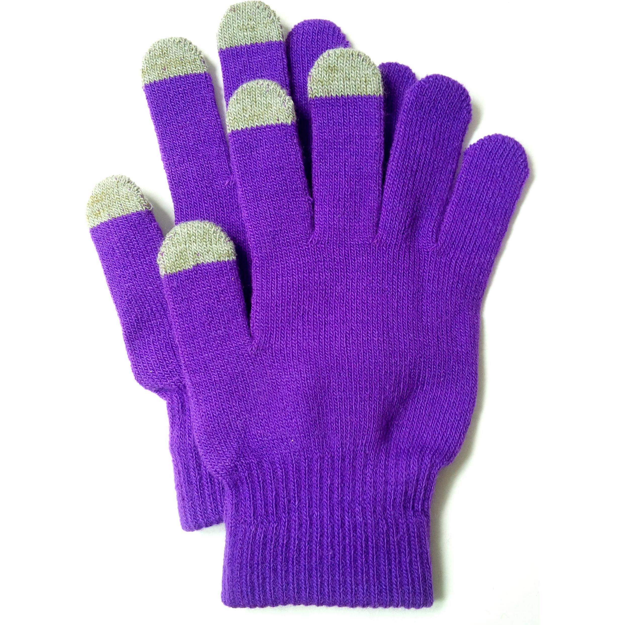 Muvit, Guanti, Guanti touch screen, Viola, (M)