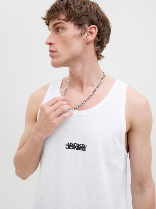Actual product image Jack & Jones Logo Rundhalsausschnitt Tanktop Tanktop (S)