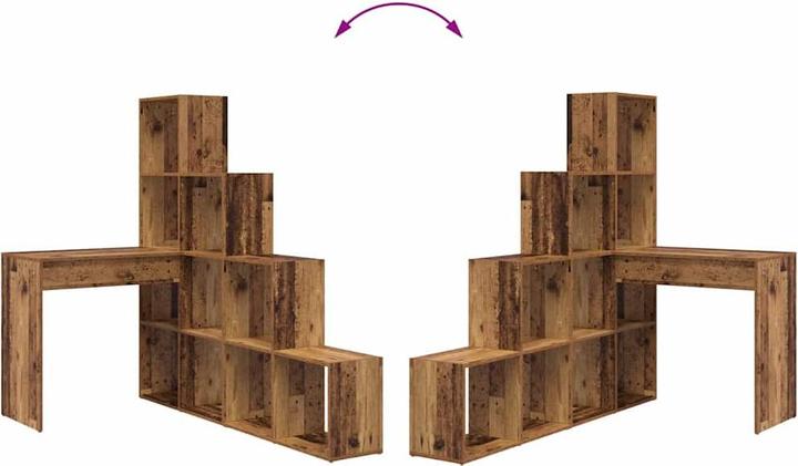 Produktbild vidaXL Eck-Schreibtisch (101.50 x 149.50 x 149.50 cm)