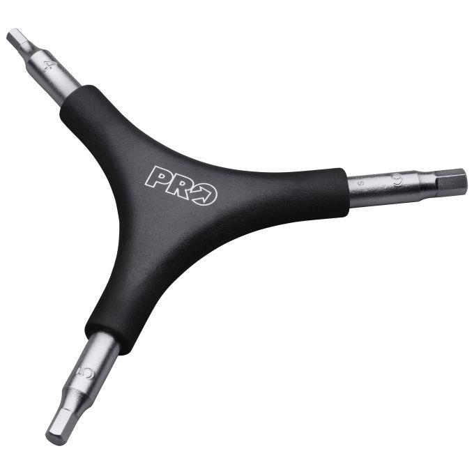 Thumbnail - PRO, Sechskantschlüssel, Dreiarminbusschlüssel 4/5/6 mm schwarz