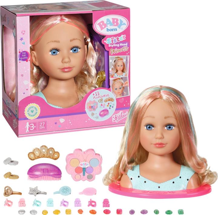 Image du produit Zapf Creation Tête de style Sister