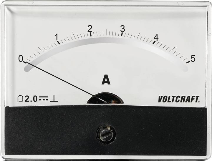 Actual product image Voltcraft Analog Panel Meter Installation Meter (Clip-on ammeter)