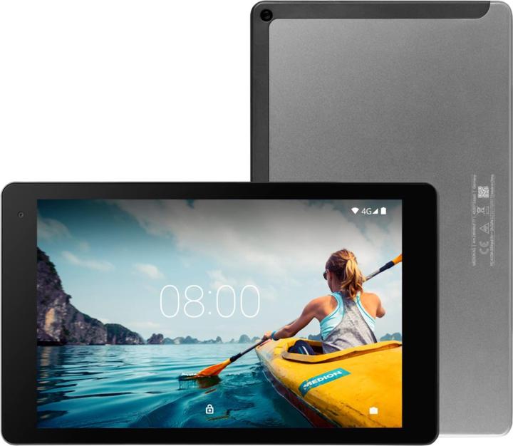 Actual product image Medion X10605 (4G, 10.10", 32 GB, Black, Gray)