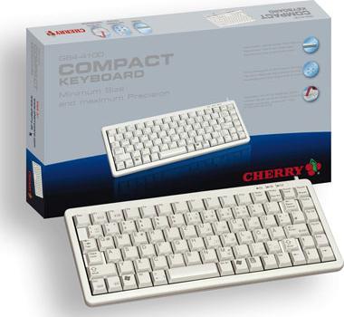 Actual product image CHERRY Keyboard grey Compact Layout DE (DE, Cable)