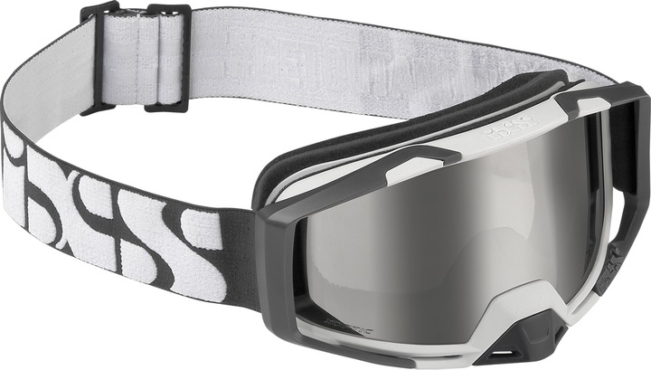 Actual product image iXS Goggle trigger (White, mirror silver one-size, Mirror Silver)