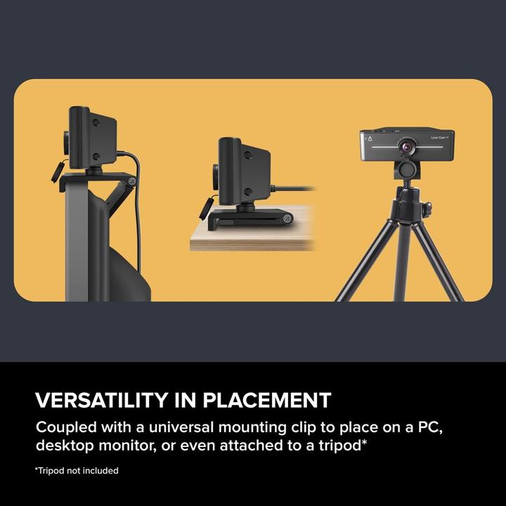 Produktbild Creative Live! V2 Web Camera 4K με Autofocus 73VF099000000 (8 Mpx)