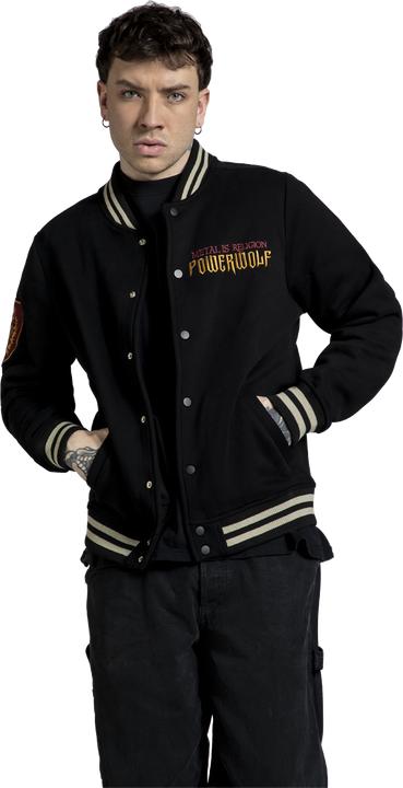 Actual product image Powerwolf Metal is Religion Varsity Jacket (M)