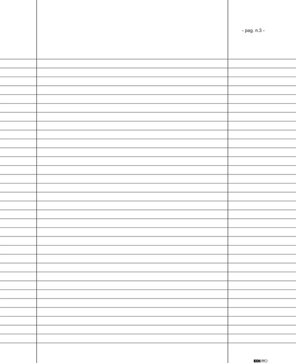 Immagine prodotto Edi Pro EDIPRO - E2382 - Relazione generale 400 pagine numerate rilegate (rigide) f.to 31x24,5 (400 x)