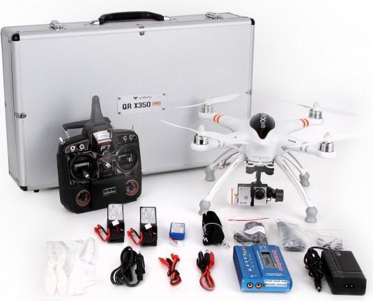 Produktbild Walkera QR X350 Pro FPV RTF Multikopter (25 min, 1350 g)