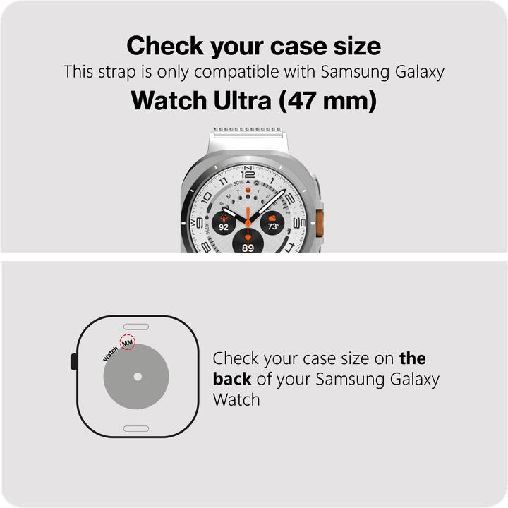 Produktbild Cazy Watchstrap für smartwatch (Edelstahl)