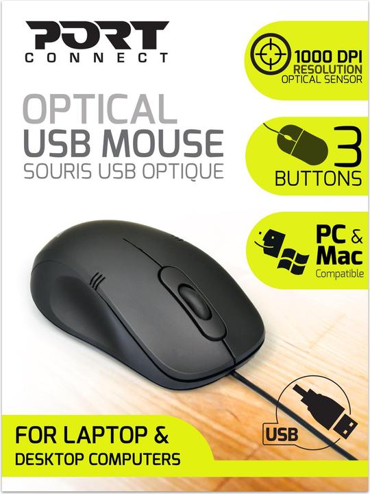 Actual product image Port Designs Mouse Office Budget - Pro (Cable)