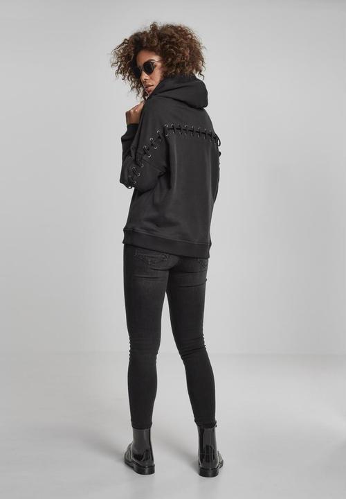 Image du produit Urban Classics Ladies Laced-Up Hoody (XS)