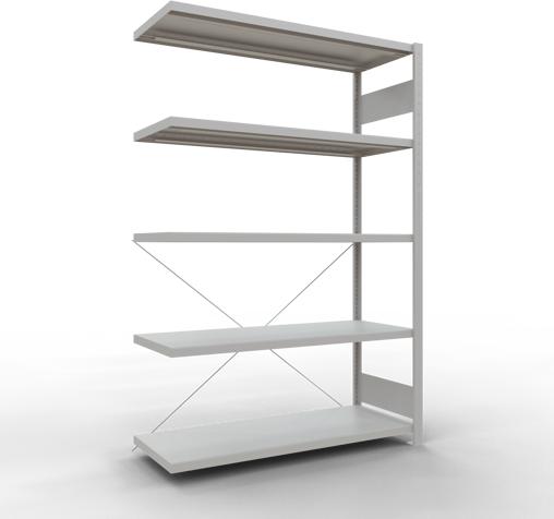 Produktbild Schulte Lagertechnik Stecksystem Anbauregal MULTIplus250 mit Kreuzstrebe