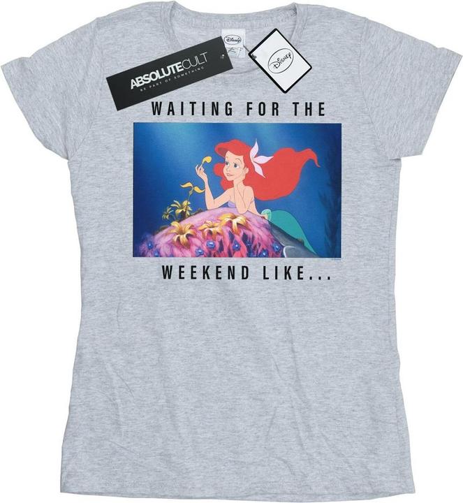 Immagine prodotto Disney Princess Ariel Waiting For The Weekend Maglietta Donna (M)