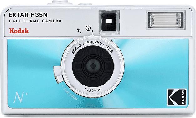 Kodak EKTAR H35N HF Film Camera Analogkamera-Set mit Ultramax, blue