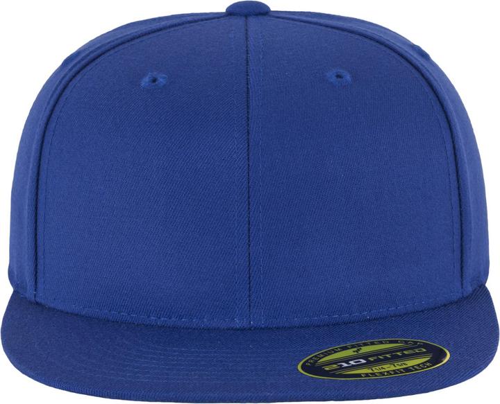 Actual product image Yupoong Flexfit Unisex Premium 210 Fitted Flat Peak Cap (XL)