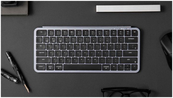 Actual product image Keychron B1 Pro Ultra-Slim Wireless Keyboard - Space Gray B1P-K1 (US, Wireless)