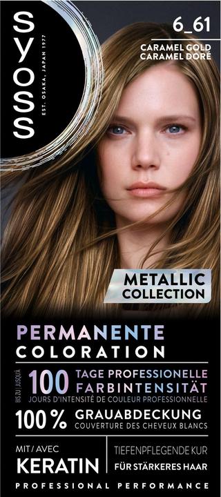 Syoss Metallic Collection 6 61 Caramel Gold (6 61 Or caramel)