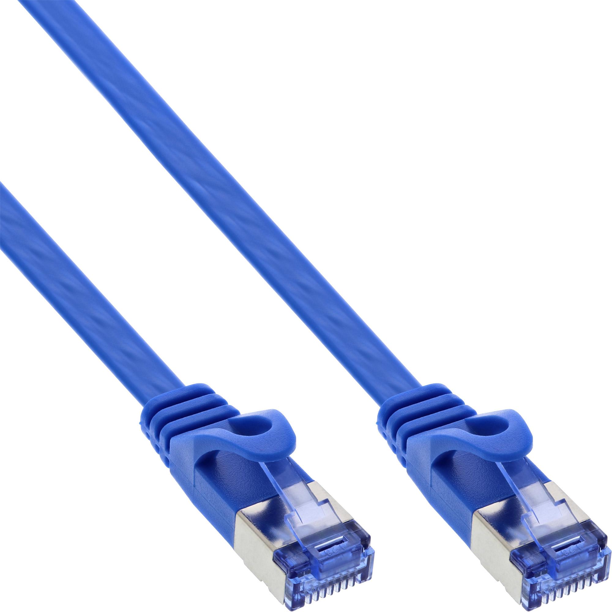 InLine Patch-Kabel RJ-45 (M) bis RJ-45 (M) (U/FTP, CAT6a, 1 m), Netzwerkkabel