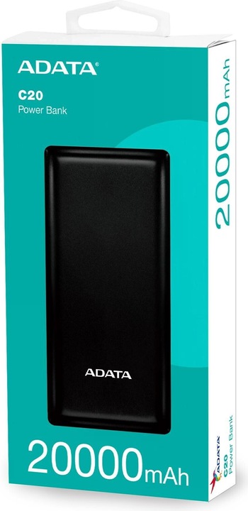 Produktbild Adata C20 (20000 mAh, 15 W, 74 Wh)