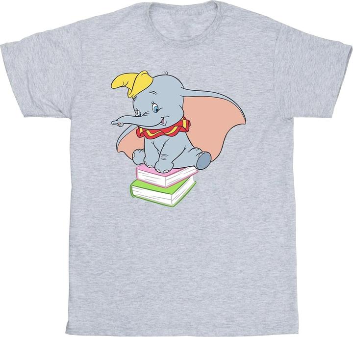 Image du produit Disney - T-shirt DUMBO SITTING ON BOOKS - Fille (128)