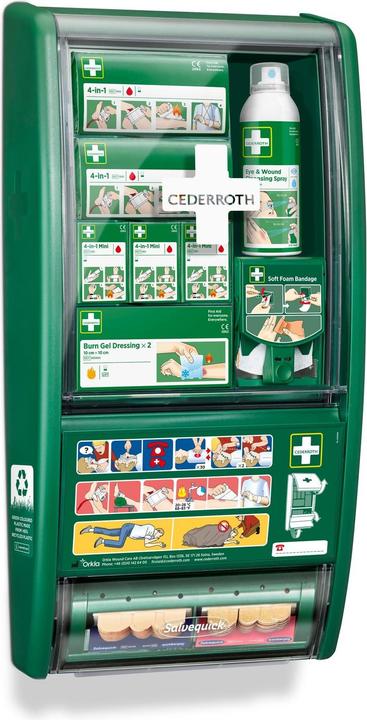 Actual product image Cederroth First aid station