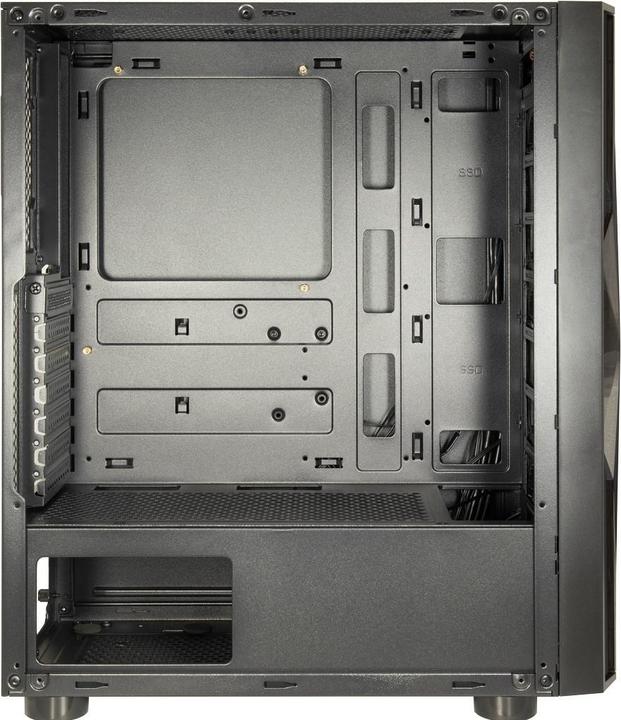 Actual product image Intertech Inter-Tech A-3401 Chevron ARGB case (88881348) (ATX, mATX, Mini-ITX)