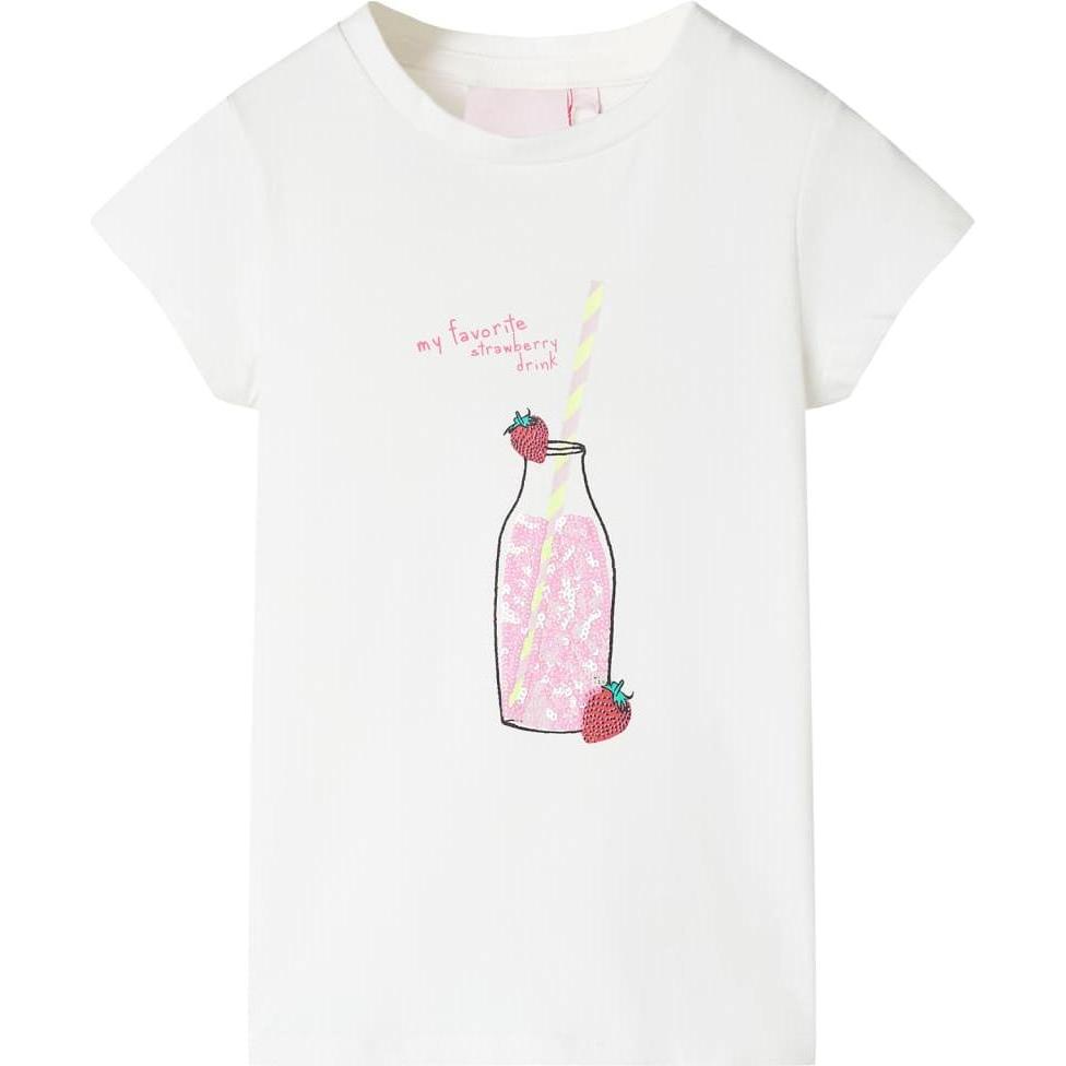 VidaXL, Jungen, Shirt, Janessa, Weiss, (92)