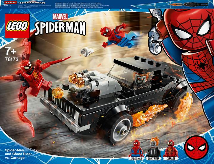 Produktbild LEGO Spider-Man und Ghost Rider gegen Carnage (76173, LEGO Marvel)