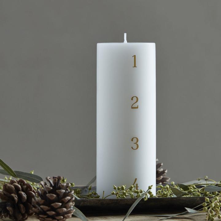 Immagine prodotto House Doctor Candela dell'Avvento, HDStart, bianco (1 pz.)