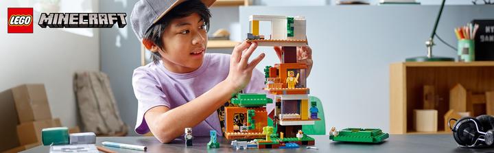 Immagine prodotto LEGO Minecraft 21174 La casa sull'albero moderna (21174, LEGO Minecraft)