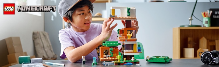 Produktbild LEGO Das moderne Baumhaus (21174, LEGO Minecraft)
