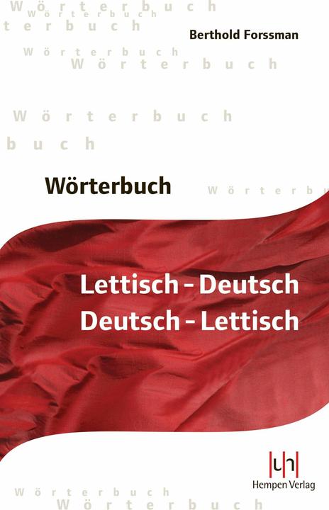Produktbild Wörterbuch Lettisch-Deutsch, Deutsch-Lettisch (Deutsch, Berthold Forssmann, 2014)