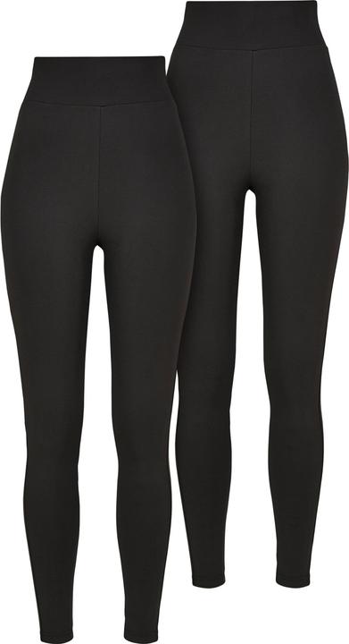 Produktbild Urban Classics Ladies High Waist Leggings 2-Pack (M)