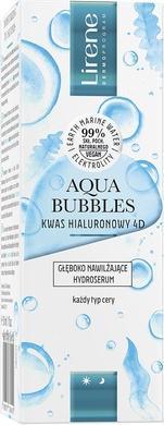 Actual product image Lirene Aqua Bubbles Hyaluronic Acid 4D Deeply Moisturising Hydroserum For All Skin Types 30Ml (30 ml)