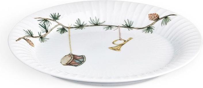 Actual product image Kähler Hammershoi Jul Christmas Plate (1 x, 19 cm)