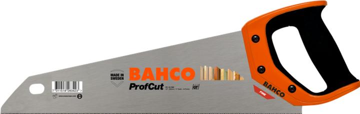 Produktbild Bahco ProfCut-Handsäge im Werkzeugkastenformat für feine bis mitteldicke Werkstoffe, 11/12 ZpZ 375 mm