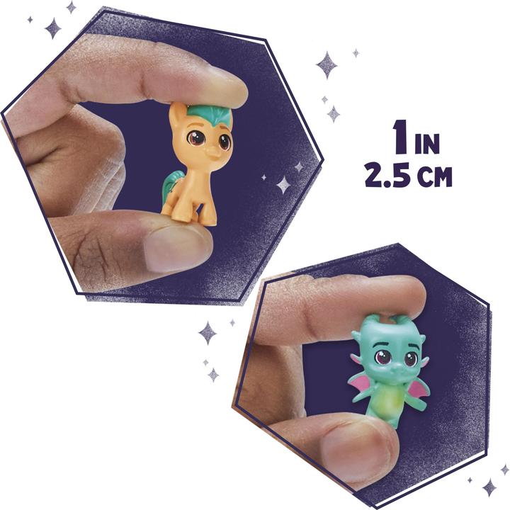 Actual product image My Little Pony Mini World Magic Animal Corner Mini Play World, Play Set to Build Your Own with Hitch Trai