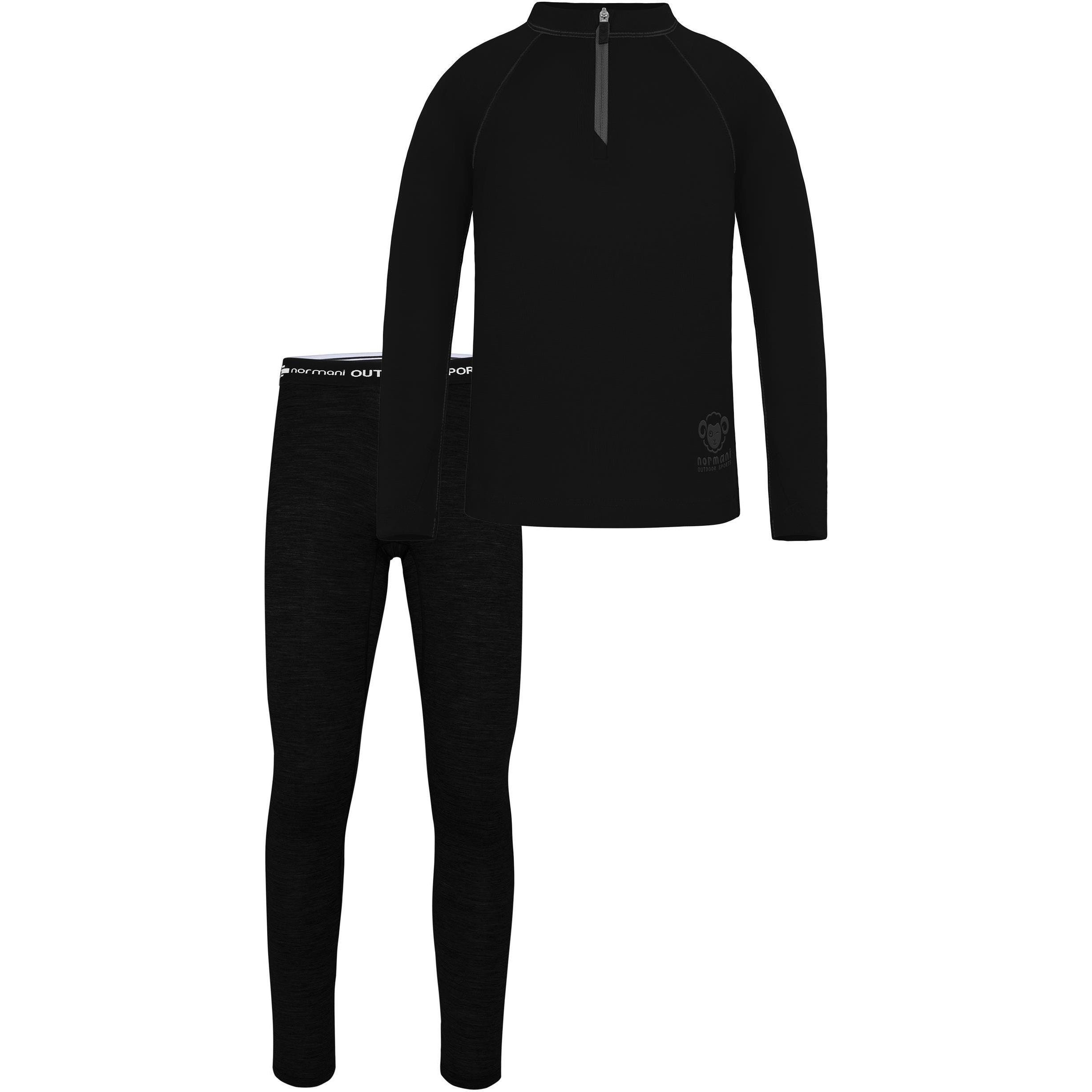 Normani, Herren, Funktionsunterhose, Merino Oberteil „Nyapari“ und Merino Hose „Mackay“ - 9547 (98, 102, 104, 100 A), Sc...