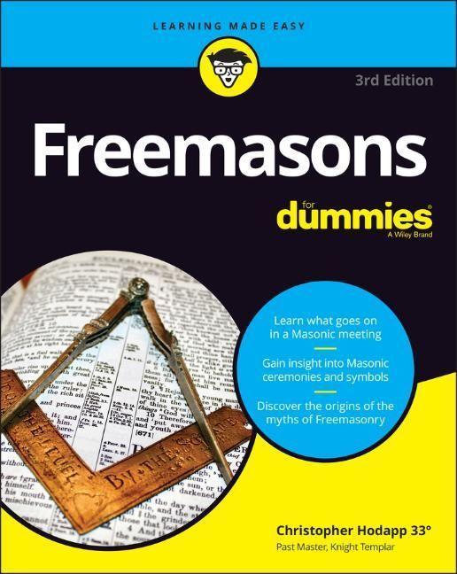 Immagine prodotto Freemasons For Dummies (Inglese, Christopher Hodapp, 2021)