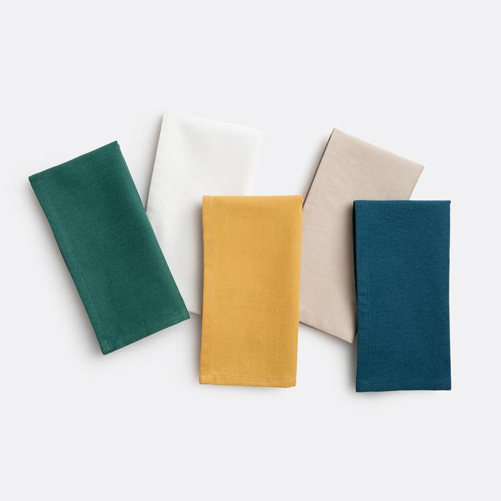 Actual product image La Redoute Interieurs Scenario Nappe Coton (6 pcs., 45 x 45 cm)