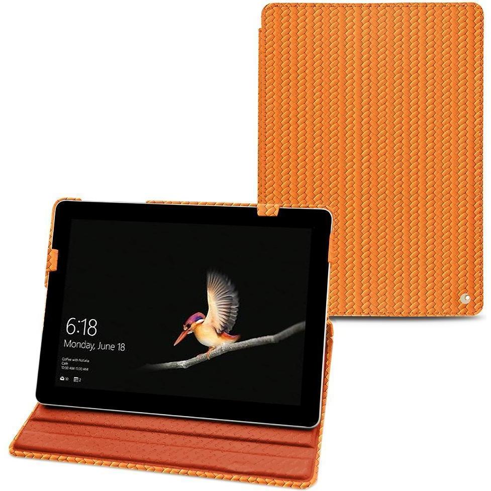 Noreve Lederschutzhülle (10", Microsoft), Notebooktasche, Orange
