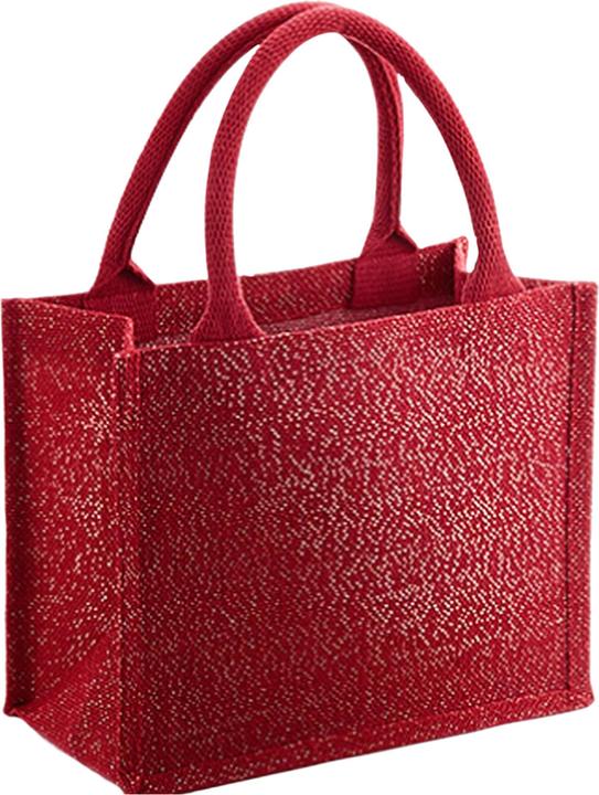 Actual product image Westford Mill - Mini sac cadeau en jute brillant