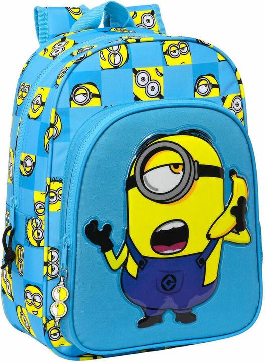 Produktbild Minions Schulrucksack Minionstatic Blau (26 x 34 x 11 cm)