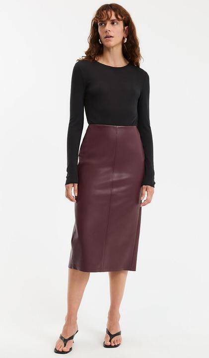 Produktbild La Redoute Collections Langarm-Shirt mit rundem Ausschnitt (XS)