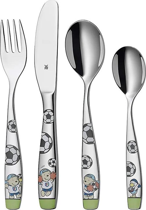 Produktbild WMF Kindergeschirr Kinderbesteck 6tlg Pitzelpatz Edelstahl poliert spülmaschinengeeignet