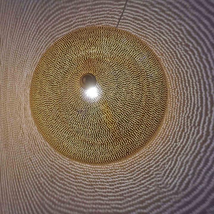 Actual product image Sweet Mint Oriental Lamp Potiki Dots (E27)