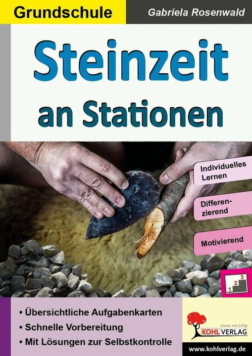 Immagine prodotto Steinzeit an Stationen (Tedesco, KOHL VERLAG L'editore con l'albero, 2017)