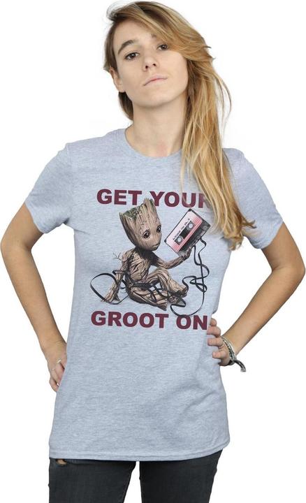 Immagine prodotto Guardians Of The Galaxy Get Your Groot On Maglietta Ampia Donna (S)